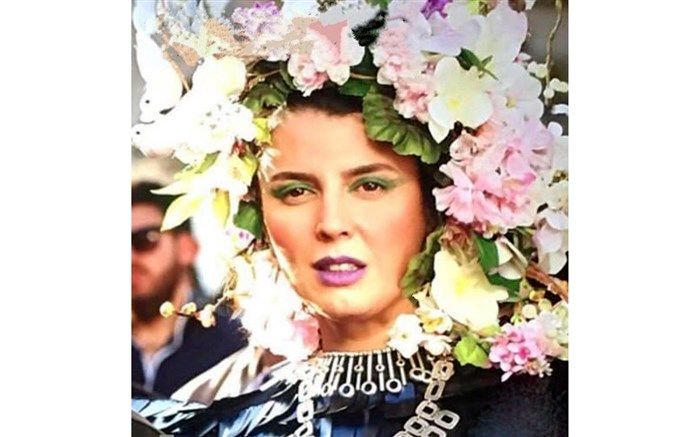 تصویر/ «لیلا حاتمی» با گریم عجیب در جشنواره برلین!