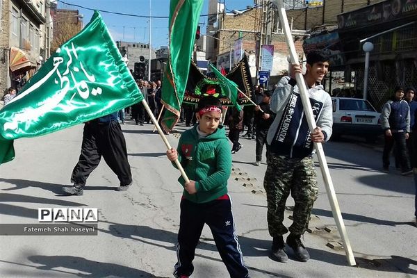 اجتماع عزاداران فاطمی در فیروزکوه