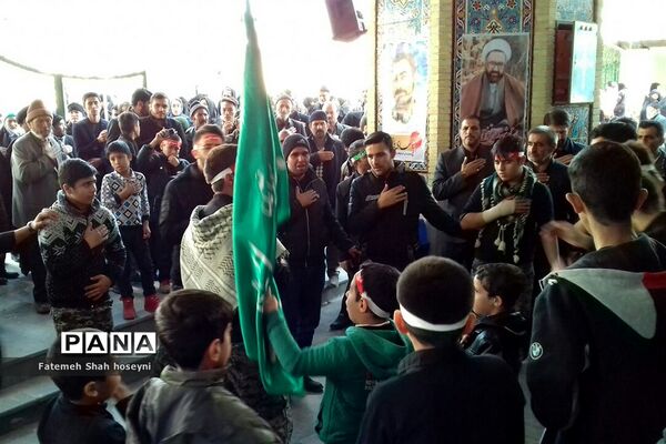 اجتماع عزاداران فاطمی در فیروزکوه