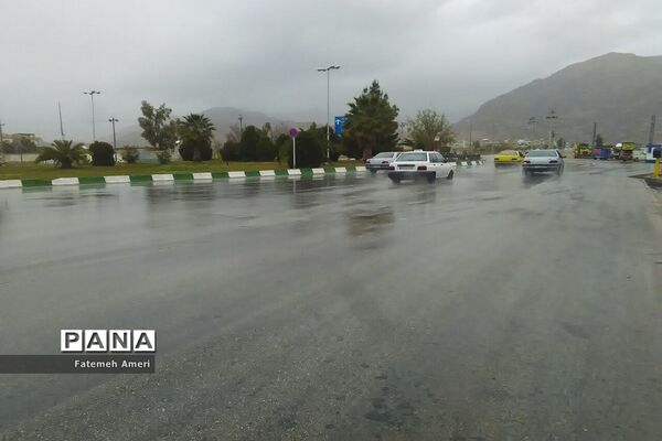 بارش باران در استان فارس