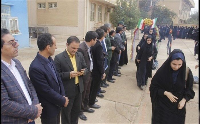 اعزام 316 دانش آموز دختر دهلرانی به مناطق عملیاتی