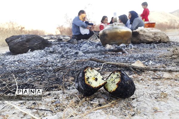 طبیعت گردی در روستای چاه سبز حاجی آباد