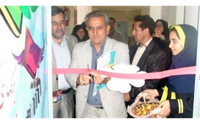 افتتاح کتابخانه دبیرستان هیات امنایی سمیه شهرستان دره شهر