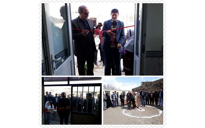 افتتاح طرح توسعه و کلنگ زنی دو مدرسه روستایی و بهره برداری از یک نمازخانه در مراغه