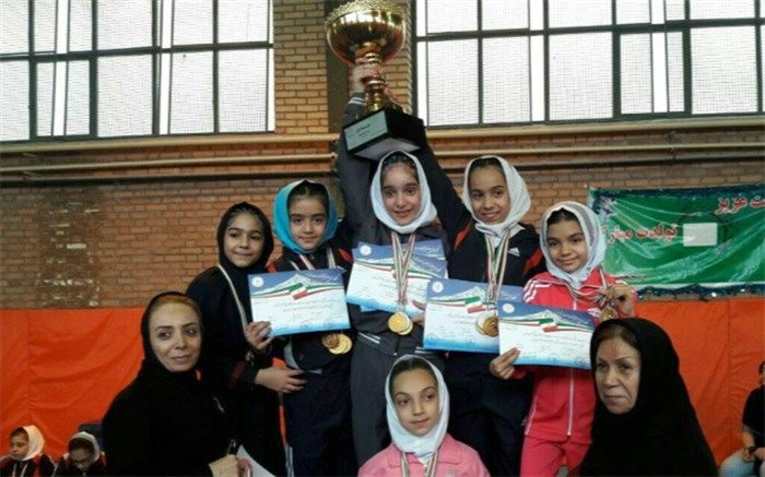 مسابقات ژیمناستیک دختران ناحیه ۲ ری برگزار شد