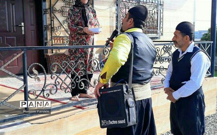 اجرای آیین نوروزخوانی در شهرها و روستاهای مازندران