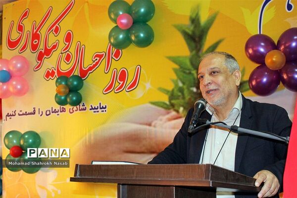جشن نیکوکاری در دبستان معرفت ناحیه 4 اهواز