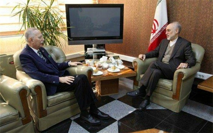 دیدار احسان اوغلو با صالحی