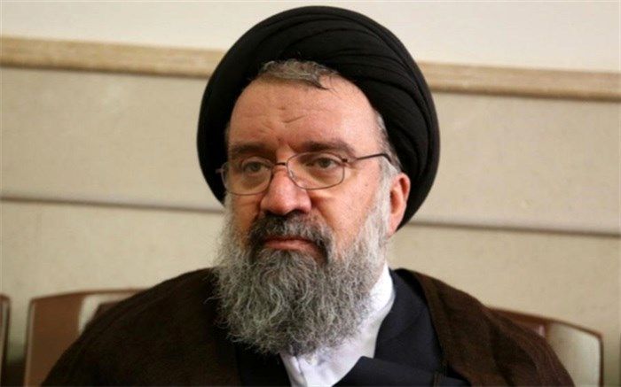 آیت الله خاتمی: زنی فاسد از آمریکا یک میلیارد تومان پول گرفته تا تبلیغات بدحجابی در ایران کند