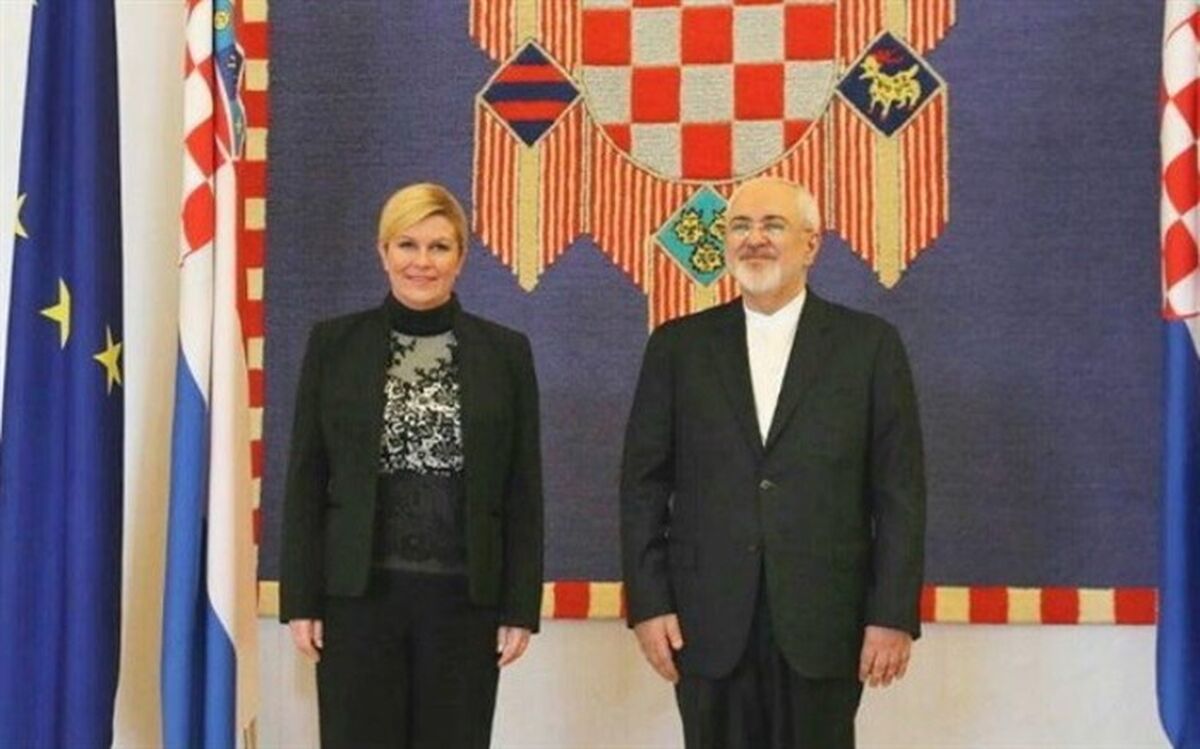 ظریف: ایران می تواند منبع مطمئنی برای تامین انرژی کرواسی باشد
