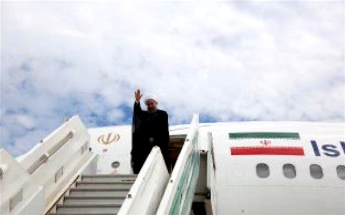 روحانی راهی تهران شد