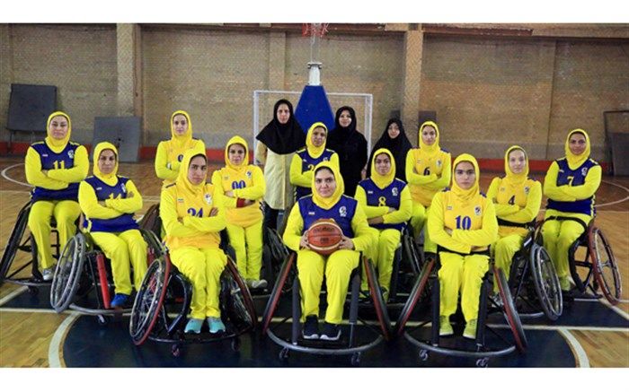 بسکتبال با ویلچر بانوان ایران قهرمان مسابقات انتخابی  پاراآسیایی شد