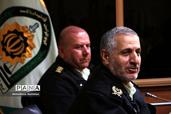 نشست خبری سردار گودرزی فرمانده انتظامی استان فارس