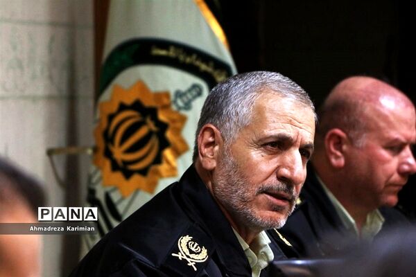 نشست خبری سردار گودرزی فرمانده انتظامی استان فارس