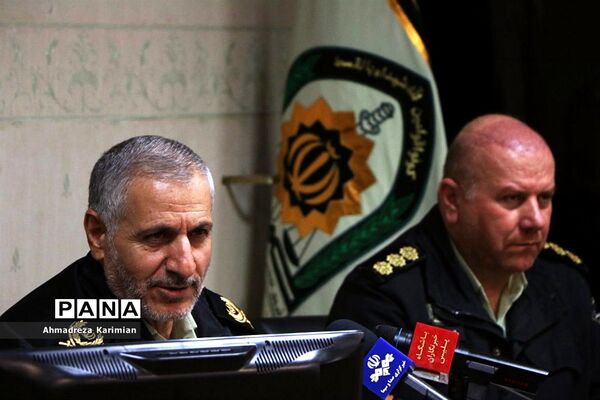 نشست خبری سردار گودرزی فرمانده انتظامی استان فارس