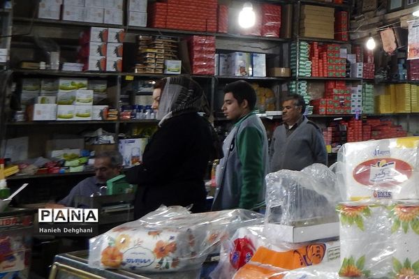 بازار آخر سال در شیراز