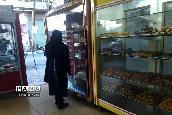 بازار شب عید  در داراب