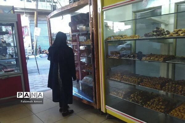 بازار شب عید  در داراب