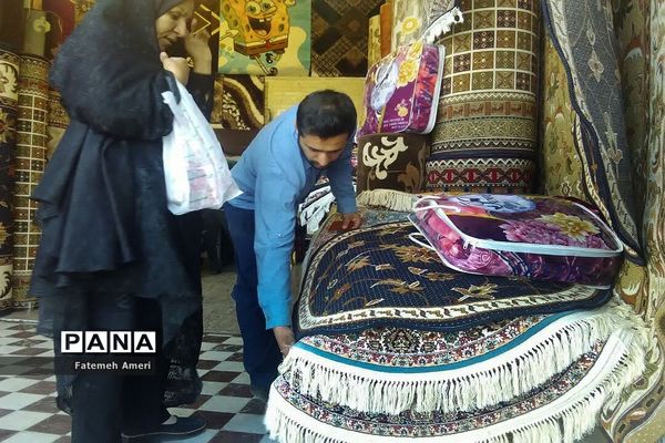 بازار شب عید  در داراب