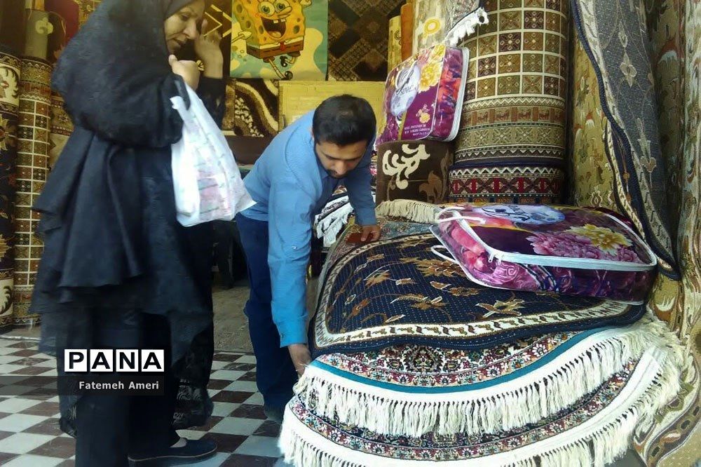 بازار شب عید  در داراب