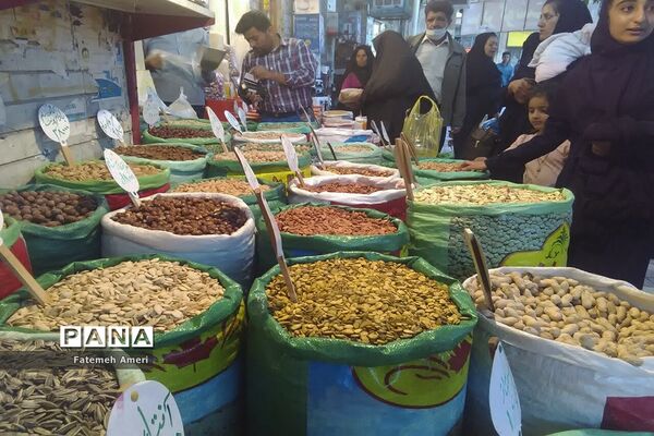 بازار شب عید  در داراب