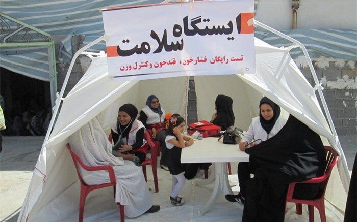استقرار ۱۶ ایستگاه سلامت در ایام نوروز در مازندران