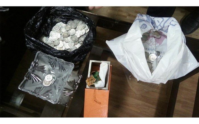 کشف 440 سکه عتیقه دوره ساسانی در مازندران 