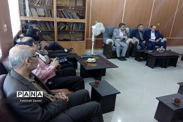 بازدید فرماندار لامرد از مراکز اسکان در مدارس و آموزش و پرورش