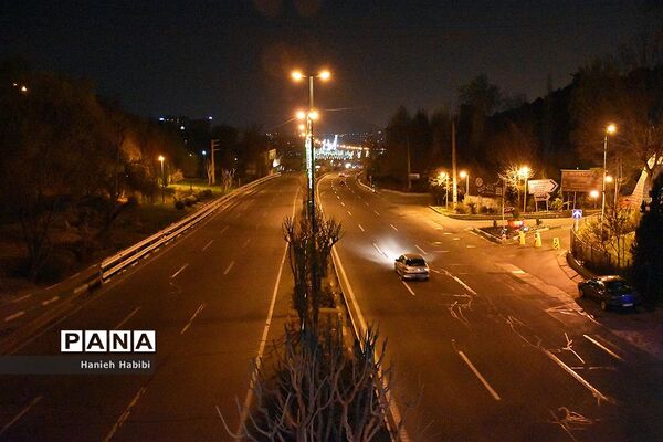 خیابان های تهران در روزهای نوروز