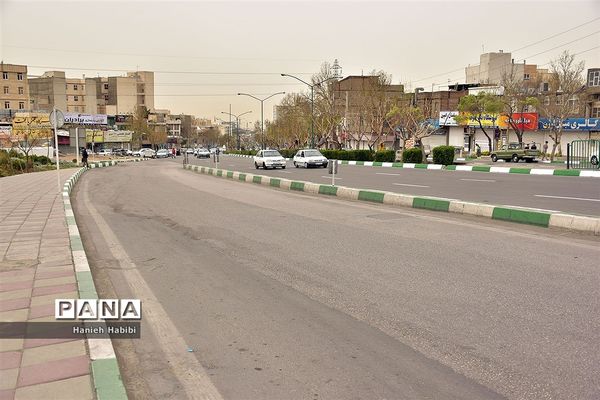 خیابان های تهران در روزهای نوروز