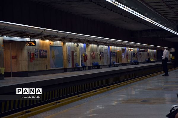 خیابان های تهران در روزهای نوروز