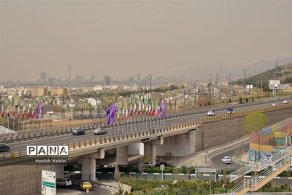 خیابان های تهران در روزهای نوروز