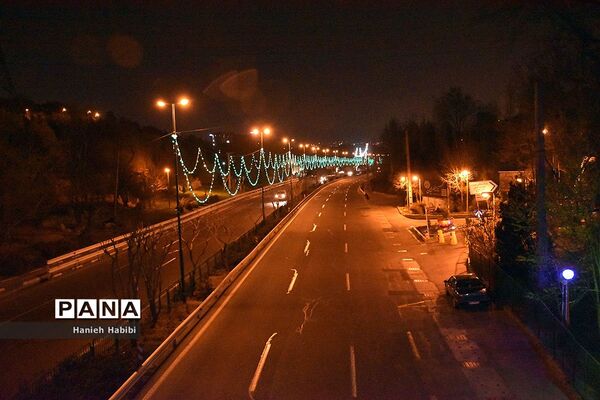 خیابان های تهران در روزهای نوروز