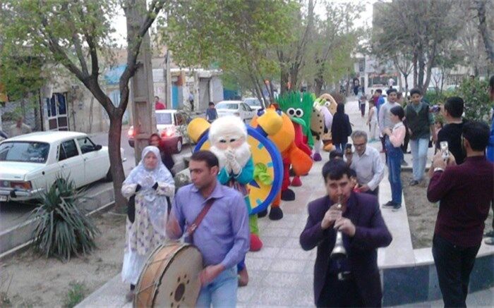 راه اندازی کارناوال عروسک های نوروزی در رباط کریم