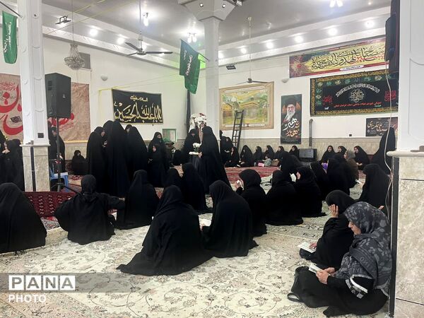 مراسم استغاثه به امام زمان (ع) در جاجرم 