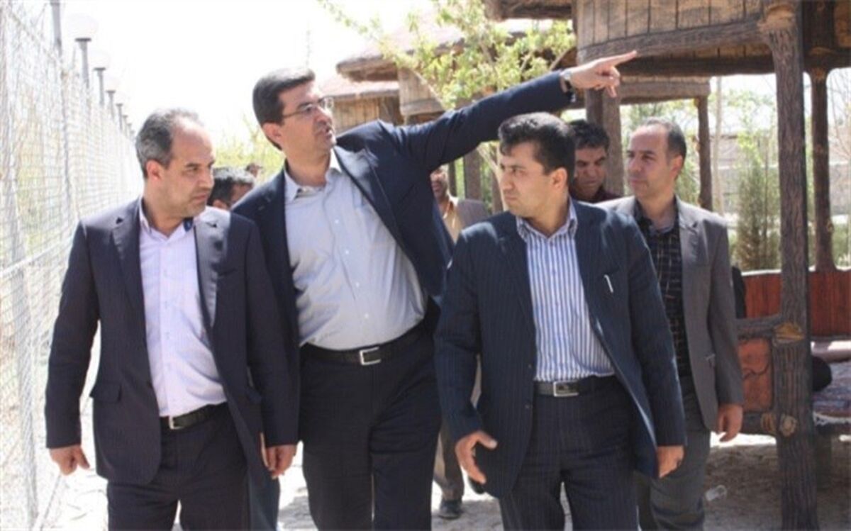 بازدید نوروزی سرپرست معاونت عمرانی استانداری یزد از شهرستان مهریز