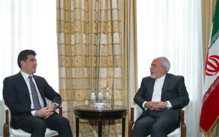 گفت‌و‌گوی تلفنی ظریف با نیچروان بارزانی