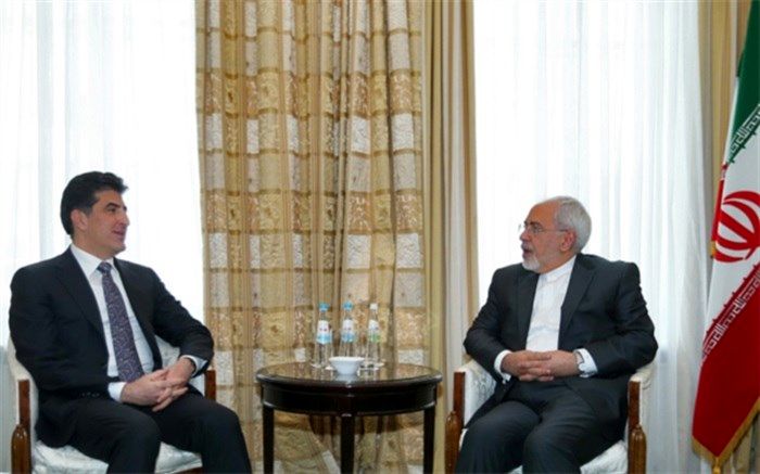 گفت‌و‌گوی تلفنی ظریف با نیچروان بارزانی