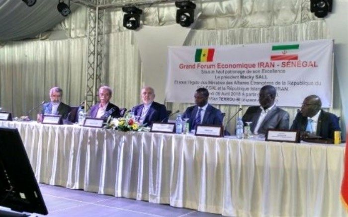 ظریف: ایران و سنگال می توانند نقش مهمی در  بسط و گسترش صلح و ثبات منطقه ای و بین المللی ایفا کنند