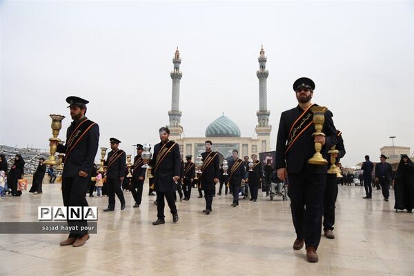 دسته عزاداری خادمان  حرم حضرت فاطمه معصومه