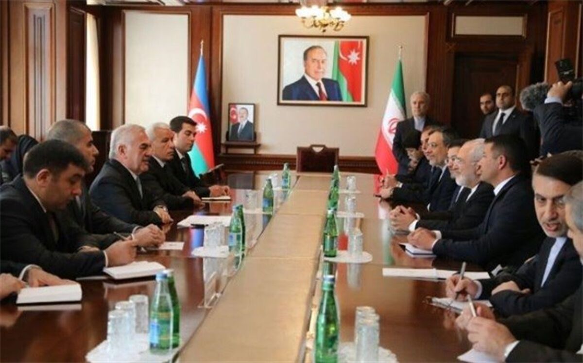 ظریف با رئیس مجلس عالی نخجوان دیدار کرد