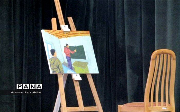 حضور هنرمند فرهنگی کارون در نمایشگاه نقاشی کره جنوبی