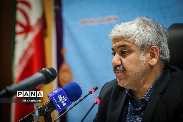 نشست خبری معاون توسعه مدیریت و پشتیبانی وزارت آموزش و پرورش