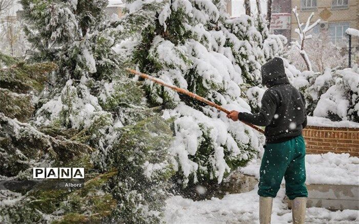 آماده باش شهرداری کرج برای حفاظت از فضای سبز و رفع آبگرفتگی