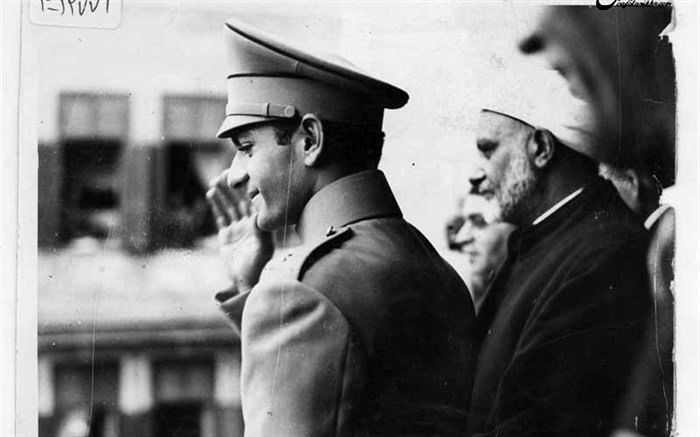 تصویر/ محمدرضا پهلوی در دانشگاه الازهر مصر