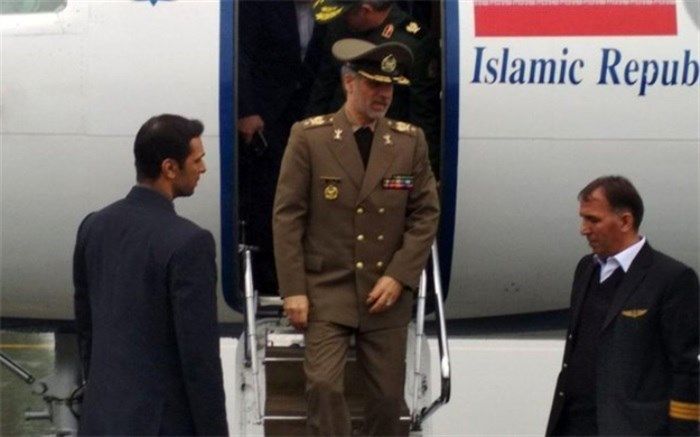 وزیر دفاع ایران به عراق رفت
