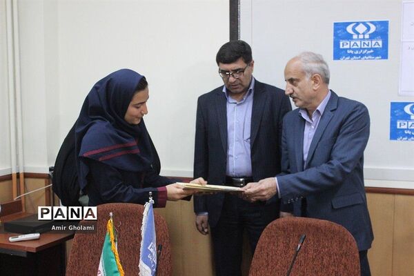 دیدار خبرنگاران پانا اسلامشهر با مدیر و شورای معاونین آموزش و پرورش