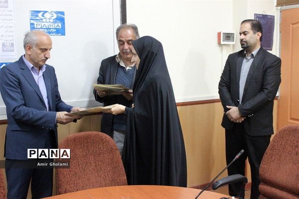 دیدار خبرنگاران پانا اسلامشهر با مدیر و شورای معاونین آموزش و پرورش