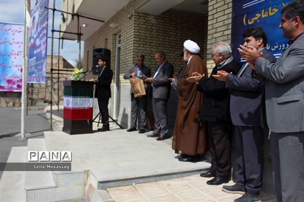 افتتاح مدرسه خیرساز مرحومه حمیده اشکان نژاد در روستای فتح آباد