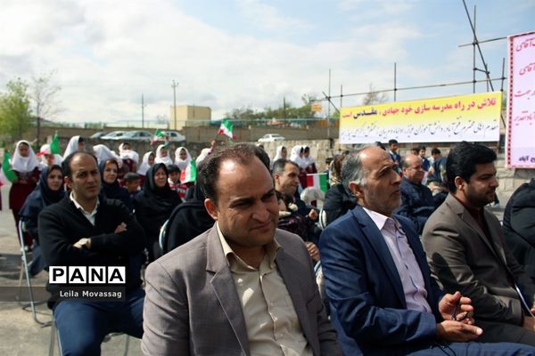 افتتاح مدرسه خیرساز مرحومه حمیده اشکان نژاد در روستای فتح آباد